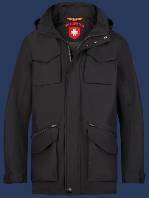 Jacken Atlantis Men Summer | Poly3AirTec | Schwarz - Herren ATMS-140-SW-GRÖßE Sommer