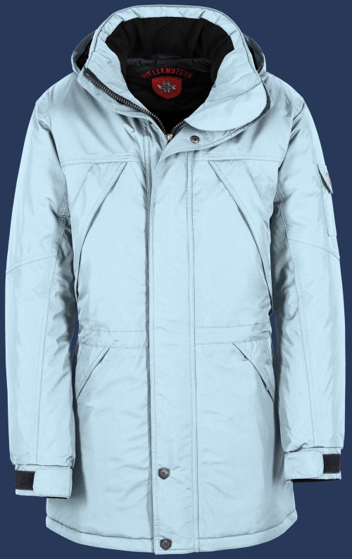 Jacken Brandungsparka | PolyHiTec | Eisblau - Herren BP-04-EIS-GRÖßE Winter