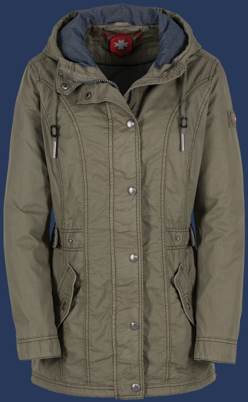 Jacken Caribe | OsCoAirLight | Olive - Damen CARI-776-OLV-GRÖßE Sommer