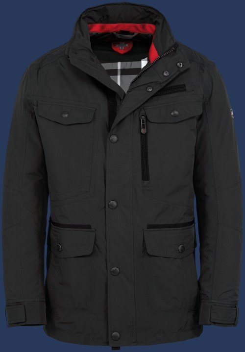 Jacken Chester | DaLiMemoAirTec | Schwarz - Herren CHES-544-SW-GRÖßE Sommer