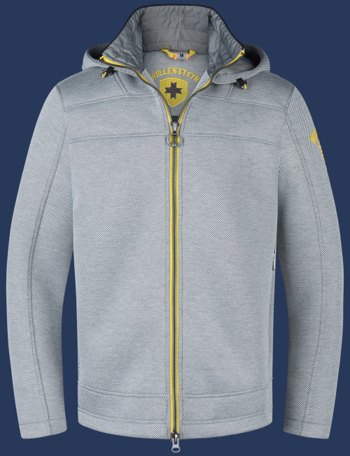 Jacken Florida Men | ScuWiLiHiTec | Lightgreymelange/Yellow - Herren FLOM-1000-LGYE-GRÖßE Winter