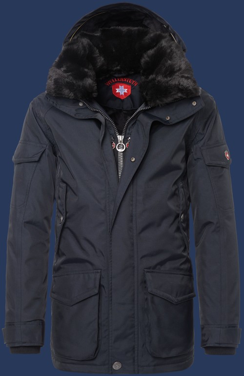 Jacken Kodiaks | RainbowAirTec | Midnightblue - Herren KOD-66-MDB-GRÖßE Winter