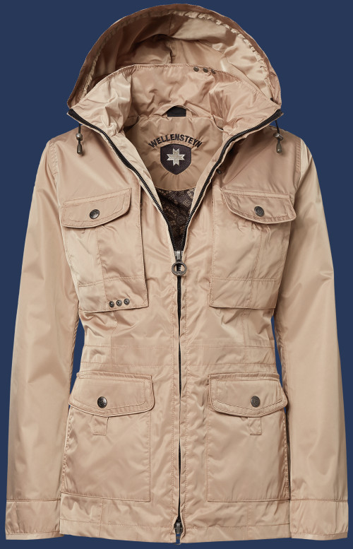 Jacken Sunrise | GlossyAirTec | Sand - Damen SUNR-46-SN-GRÖßE Sommer