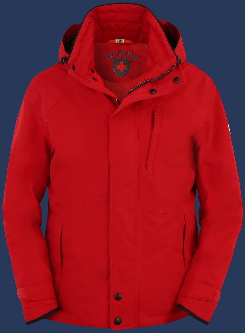 Jacken Tirol | StroBoAirTec | Red - Herren TIR-870-RD-GRÖßE Sommer