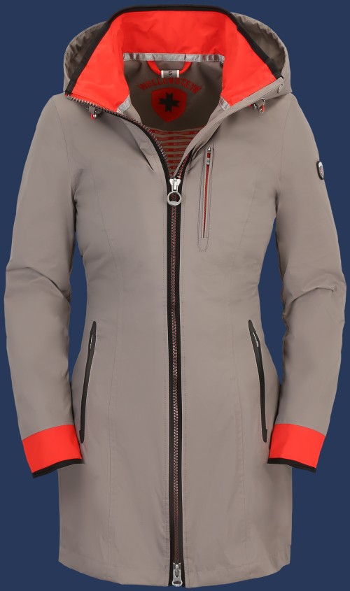 Jacken Westside | NoSeAirTec | Grey - Damen WEST-661-GRY-GRÖßE Sommer