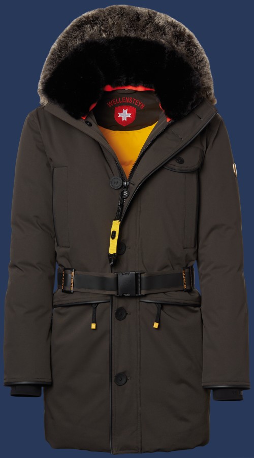 Mäntel Galaxy Men | ElaDuAirTec | Ebony - Herren GAXM-426-EBY-GRÖßE Winter