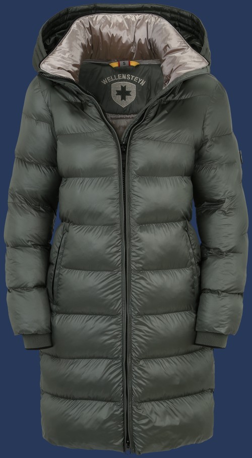 Mäntel Goldmine Long | MoShiHiTec | Thyme - Damen GOLDL-1001-THY-GRÖßE Winter