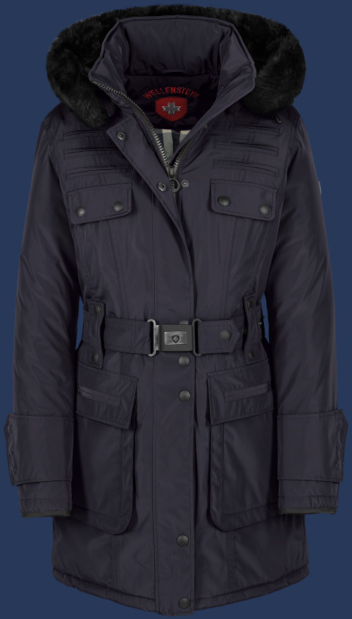 Mäntel Mystery | TiSaAirTec | Dunkelblau - Damen MYST-382-DB-GRÖßE Winter