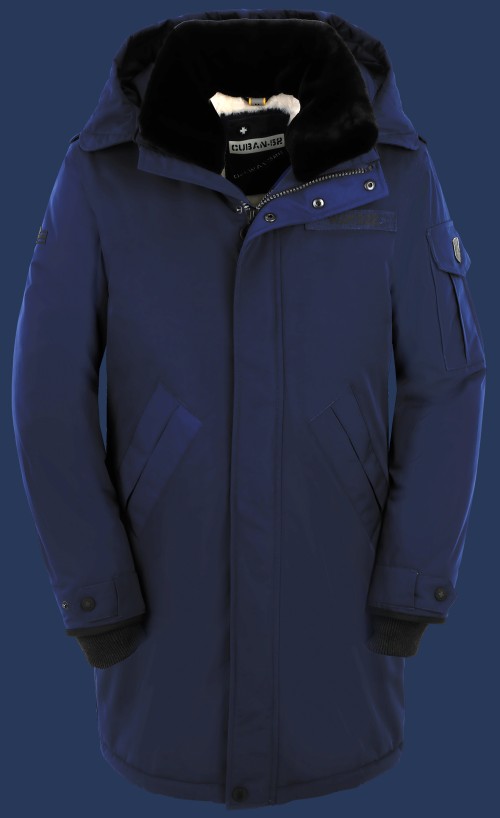 Mäntel Ocean Marine | StroBoAirTec | Royalblue/Black - Herren OCEMA-870-ROBO-GRÖßE Winter