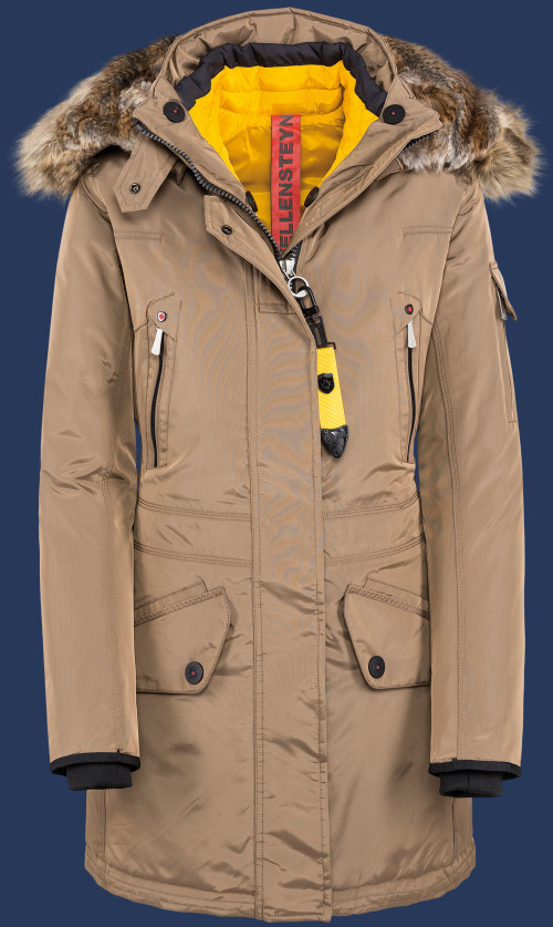 Mäntel Snowdome Lady | GolDoxAirTec | Khaki - Damen SNOL-375-KKI-GRÖßE Winter