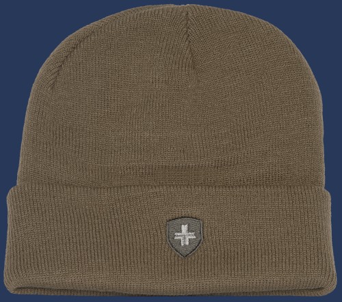 Mützen Hafenmütze | Classicstrick | Khaki/Anthracite/Silver - Damen HM-105-KAS-GRÖßE Winter