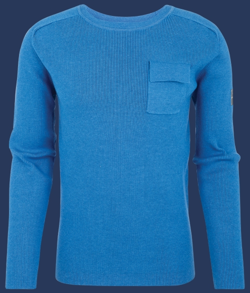 Pullover Herren Pullover 021 | KoNitJb | Nordicblue - Herren HP021-945-NOBL-GRÖßE Winter