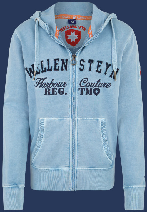 Pullover Steuerbord | French Terry 400 | Lightblue - Herren STBO-861-LBL-GRÖßE Winter