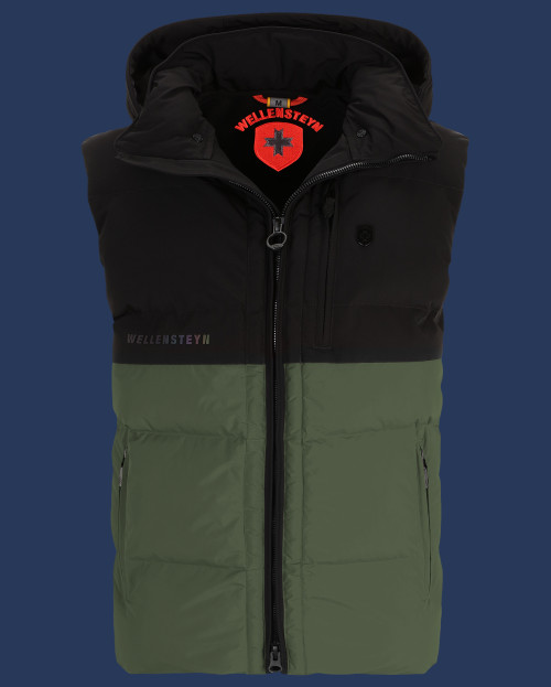 Westen Royal Flash Vest Men | SiShiBoBiTec | Riflegreen/Black - Herren ROYAVM-2004-RGB-GRÖßE Winter