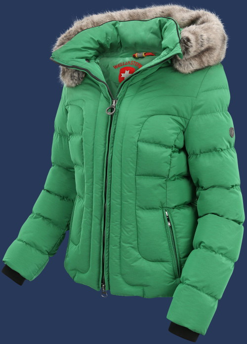 Jacken Astoria Short | CoLaAirTec | Smaragdmelange - Damen ASTS-1015-SMML-GRÖßE Winter Jacken Astoria Short | CoLaAirTec | Smaragdmelange - Damen ASTS-1015-SMML-GRÖßE Winter