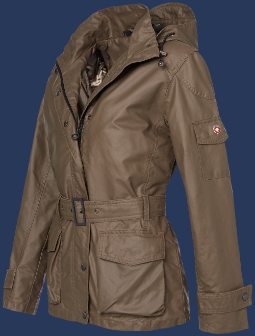 Jacken Barbados | PUWax | Khakiwash - Damen BAR-82-KHW-GRÖßE Sommer Jacken Barbados | PUWax | Khakiwash - Damen BAR-82-KHW-GRÖßE Sommer