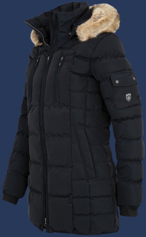 Jacken Hollywood | PrincessAirTec | Midnightblue - Damen HOLL-560-MDB-GRÖßE Winter Jacken Hollywood | PrincessAirTec | Midnightblue - Damen HOLL-560-MDB-GRÖßE Winter