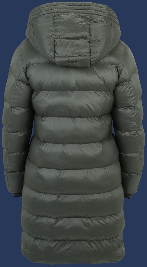 Mäntel Goldmine Long | MoShiHiTec | Thyme - Damen GOLDL-1001-THY-GRÖßE Winter Mäntel Goldmine Long | MoShiHiTec | Thyme - Damen GOLDL-1001-THY-GRÖßE Winter