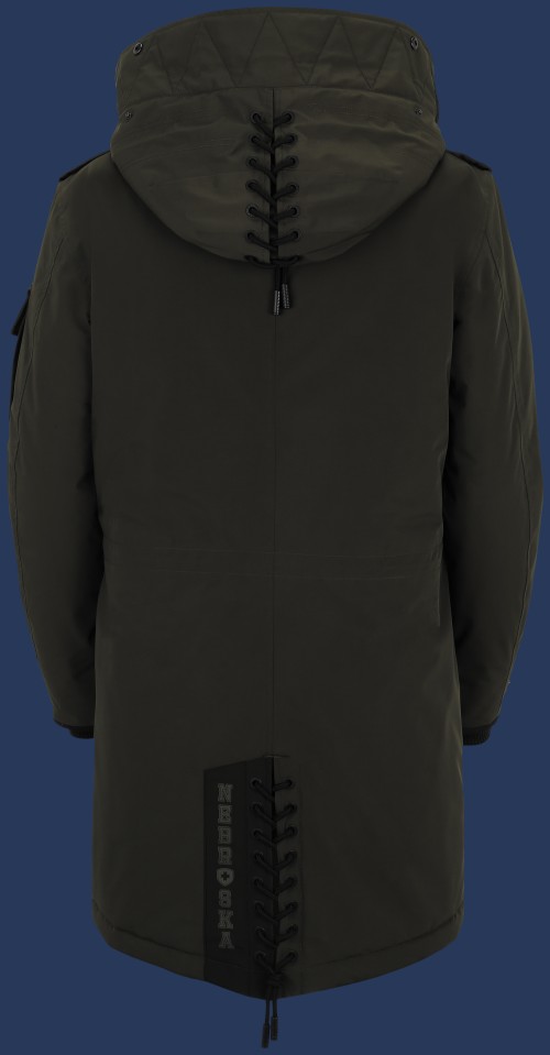 Mäntel Nebraska | StroBoAirTec | Darkarmy/Black - Herren NEBR-870-DBK-GRÖßE Winter Mäntel Nebraska | StroBoAirTec | Darkarmy/Black - Herren NEBR-870-DBK-GRÖßE Winter