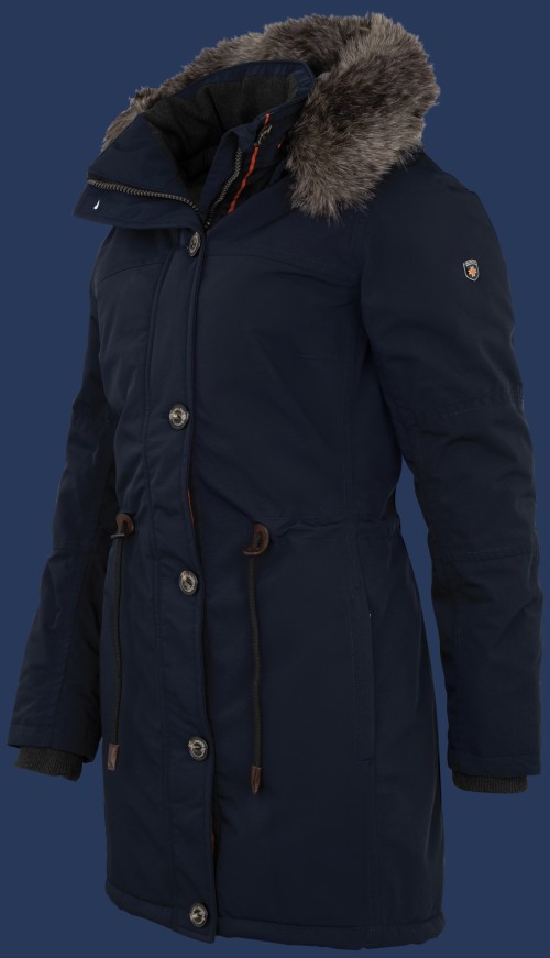 Mäntel Wolkenlos | CloudAirTec | Midnightblue - Damen WOLS-878-MDB-GRÖßE Winter Mäntel Wolkenlos | CloudAirTec | Midnightblue - Damen WOLS-878-MDB-GRÖßE Winter